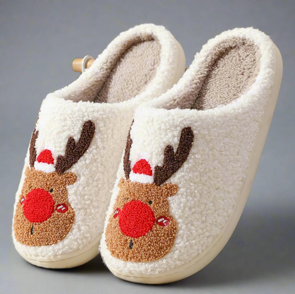 Cozy Christmas Slippers