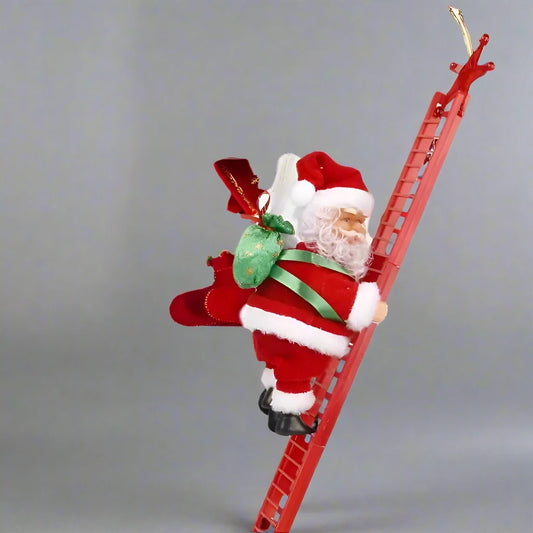 Electric Climbing Santa Doll