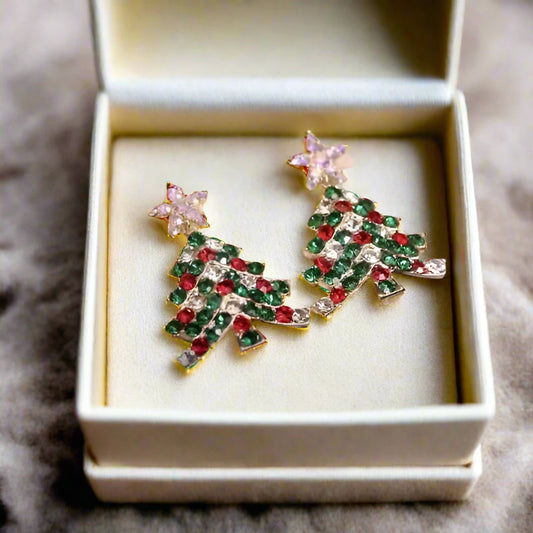 Christmas Tree Earrings