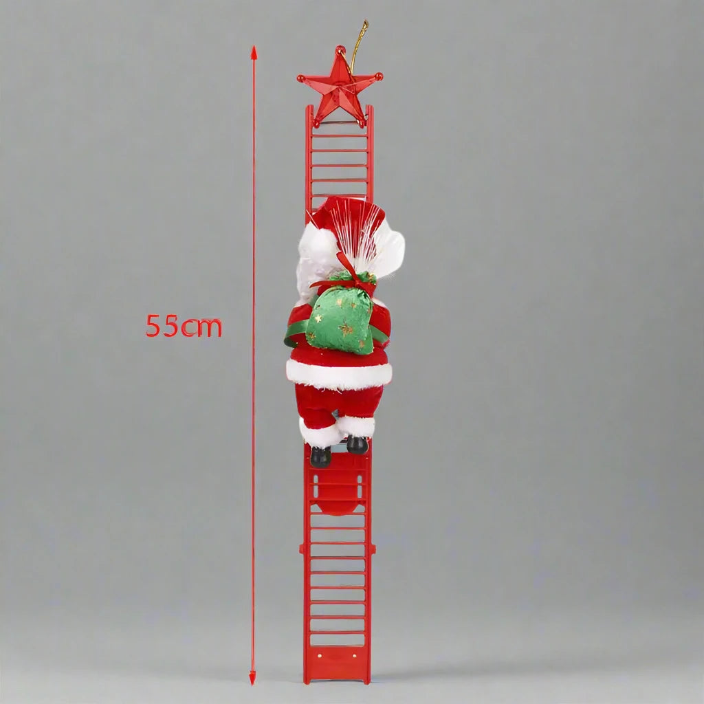 Electric Climbing Santa Doll