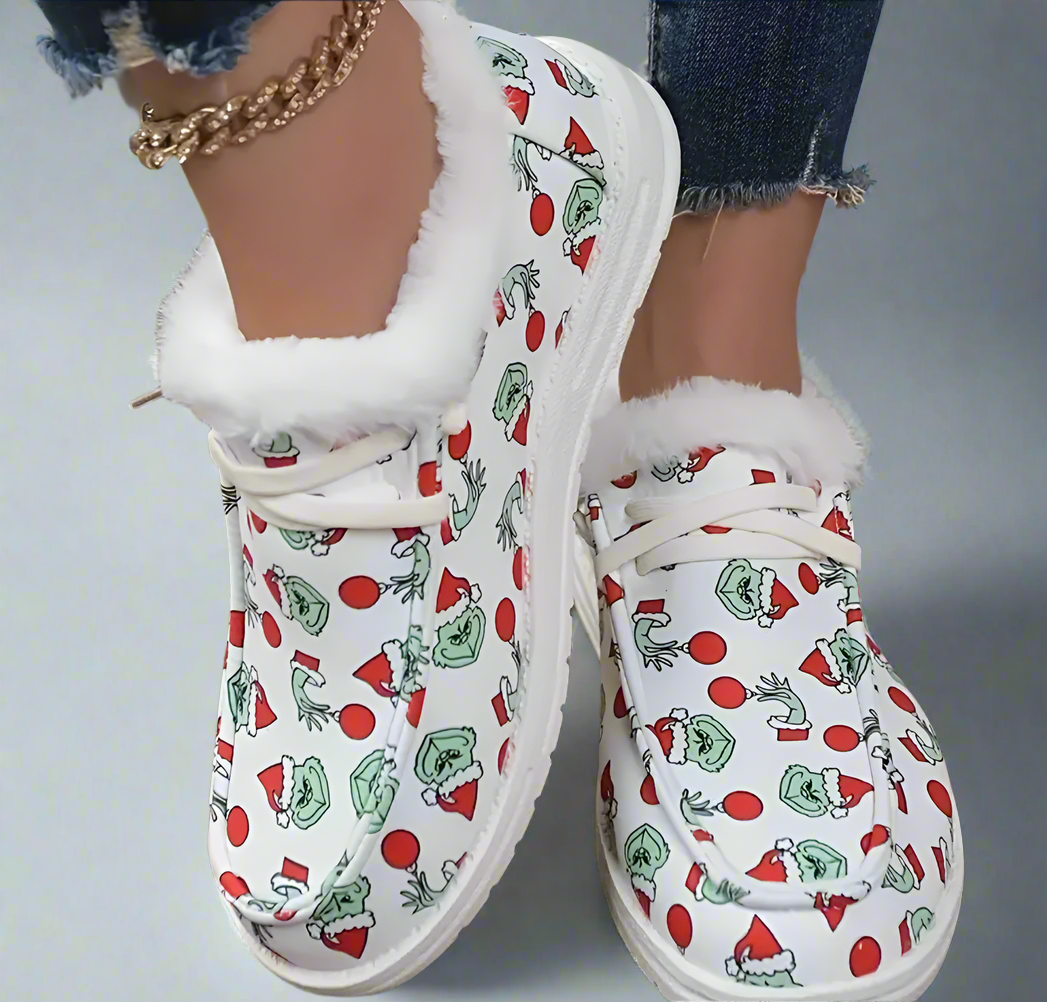 Christmas Grinch Shoes